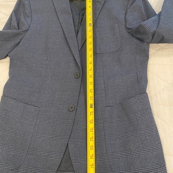 Banana Republic Navy Blue Blazer 44R Standard Fit - Picture 11 of 12